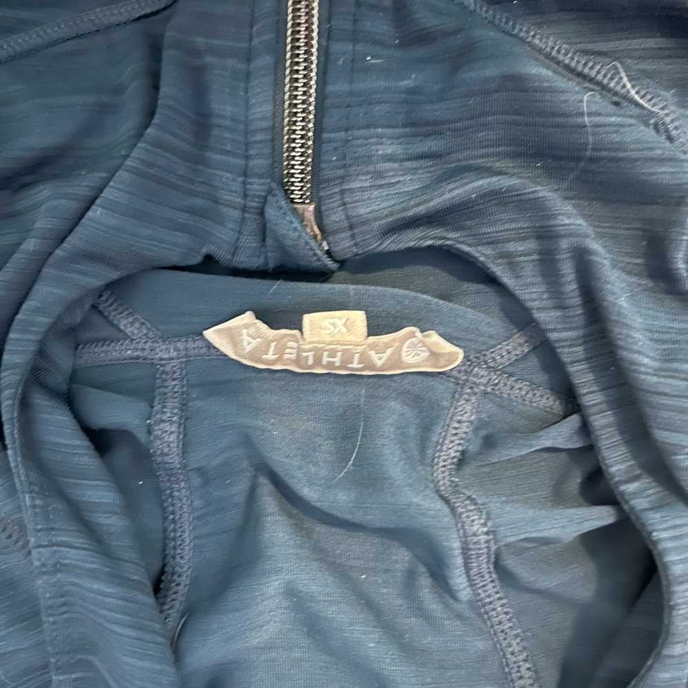 Athleta Deep Blue Full-Zip Jacket - image 2